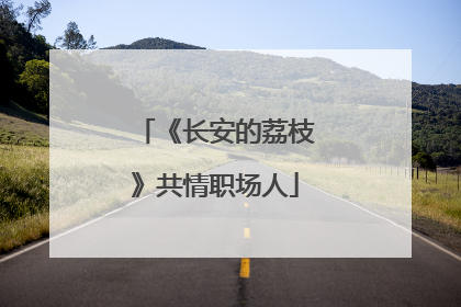 《长安的荔枝》共情职场人