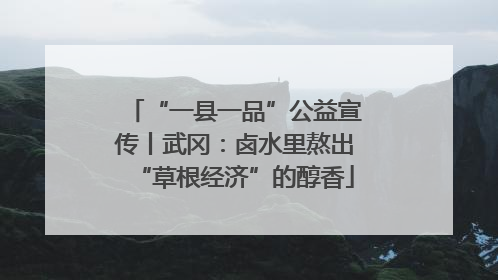 “一县一品”公益宣传丨武冈：卤水里熬出“草根经济”的醇香