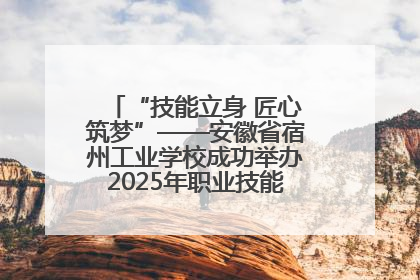 “技能立身 匠心筑梦”——安徽省宿州工业学校成功举办2025年职业技能活动周各项活动