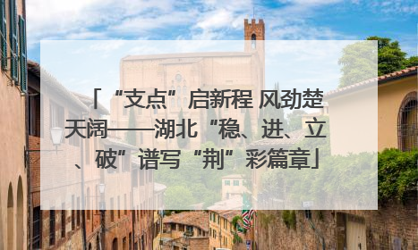 “支点”启新程 风劲楚天阔——湖北“稳、进、立、破”谱写“荆”彩篇章