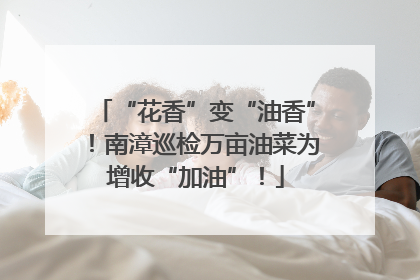 “花香”变“油香”！南漳巡检万亩油菜为增收“加油”！