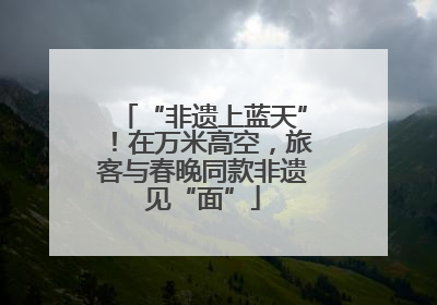 “非遗上蓝天”！在万米高空，旅客与春晚同款非遗见“面”