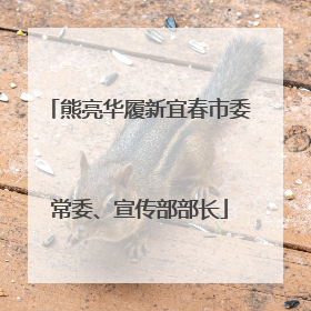 熊亮华履新宜春市委常委、宣传部部长