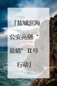 盐城滨海公安亮剑“盐靖”Ⅱ号行动