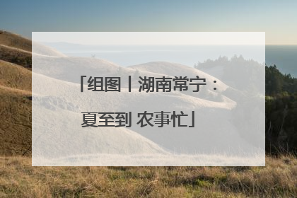 组图丨湖南常宁：夏至到 农事忙