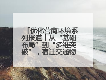 优化营商环境系列报道丨从“基础布局”到“多维突破”，宿迁交通物流绘就转型增效新画卷