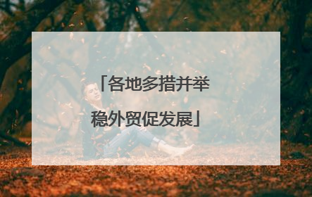 各地多措并举稳外贸促发展
