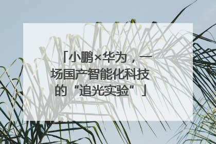 小鹏×华为，一场国产智能化科技的“追光实验”