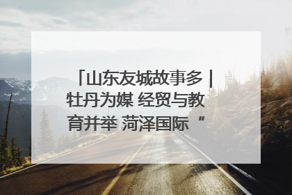 山东友城故事多｜牡丹为媒 经贸与教育并举 菏泽国际“朋友圈”扩容升级
