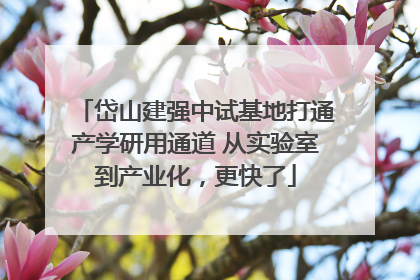 岱山建强中试基地打通产学研用通道 从实验室到产业化，更快了