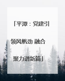 平潭：党建引领风帆劲 融合聚力谱新篇