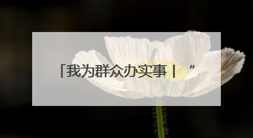 我为群众办实事丨“社情民意接待日”一年办成17件大事
