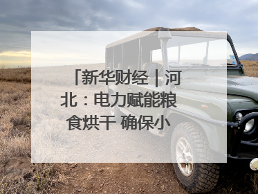 新华财经｜河北：电力赋能粮食烘干 确保小麦高质量归仓