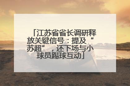 江苏省省长调研释放关键信号：提及“苏超”，还下场与小球员踢球互动