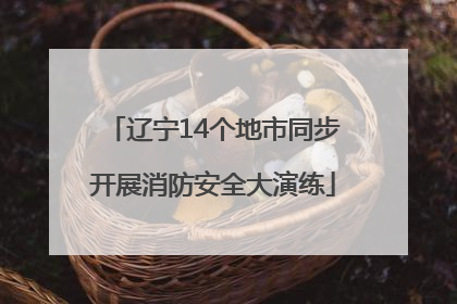 辽宁14个地市同步开展消防安全大演练