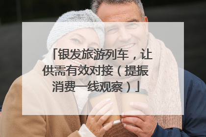 银发旅游列车，让供需有效对接（提振消费一线观察）