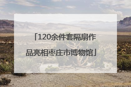 120余件套隔扇作品亮相枣庄市博物馆