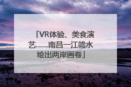 VR体验、美食演艺……南昌一江赣水绘出两岸画卷